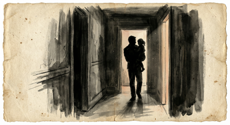 The Same Hallway, Two Different Fathers